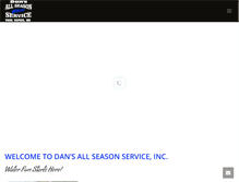 Tablet Screenshot of dansall.com